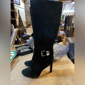 Antonio Melani Julissa Black Suede Boots
